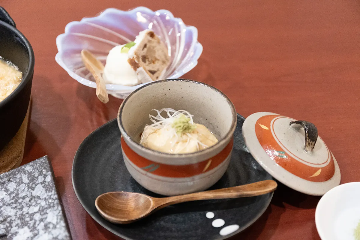 湯葉豆腐の写真