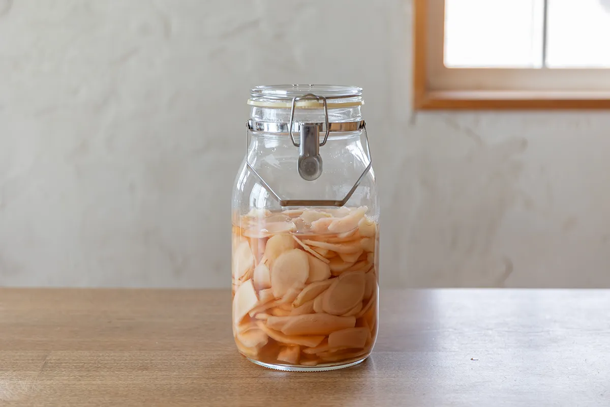 新生姜甘酢漬け