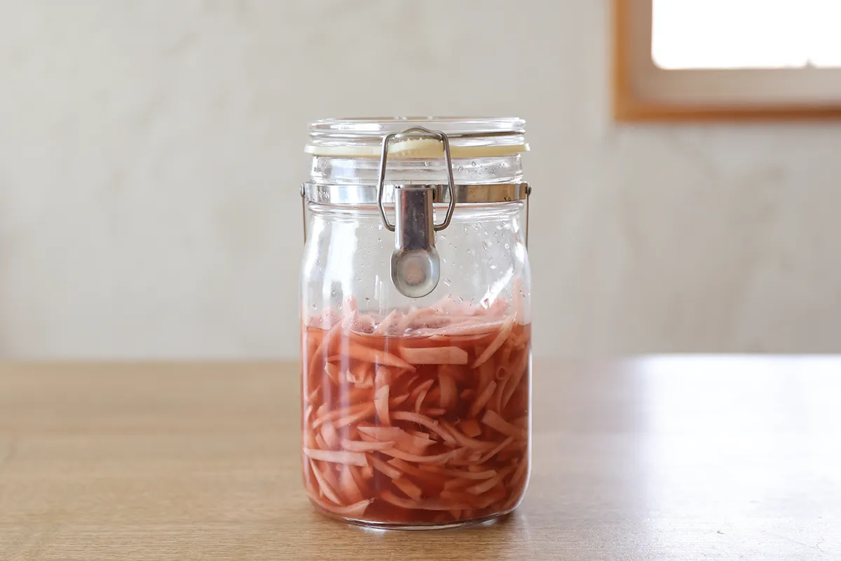 紅生姜（梅酢漬け）