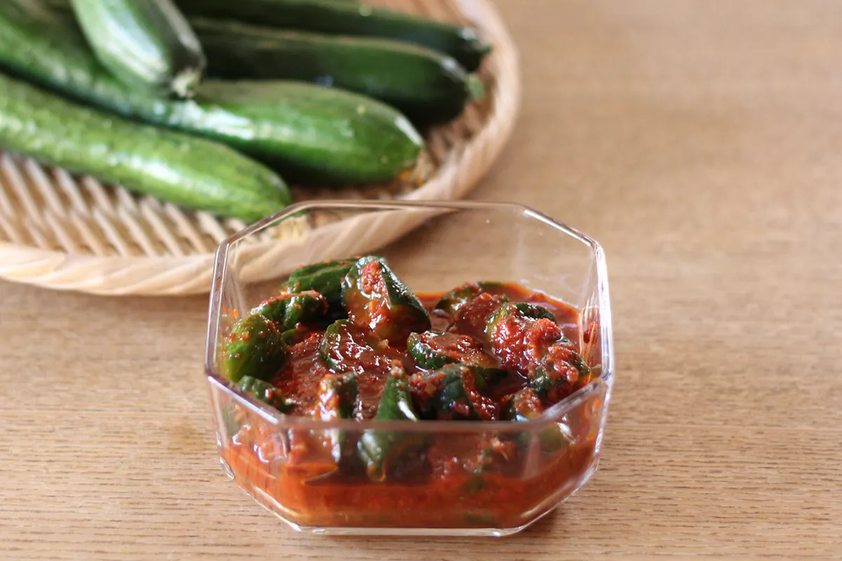 きゅうりのキムチ